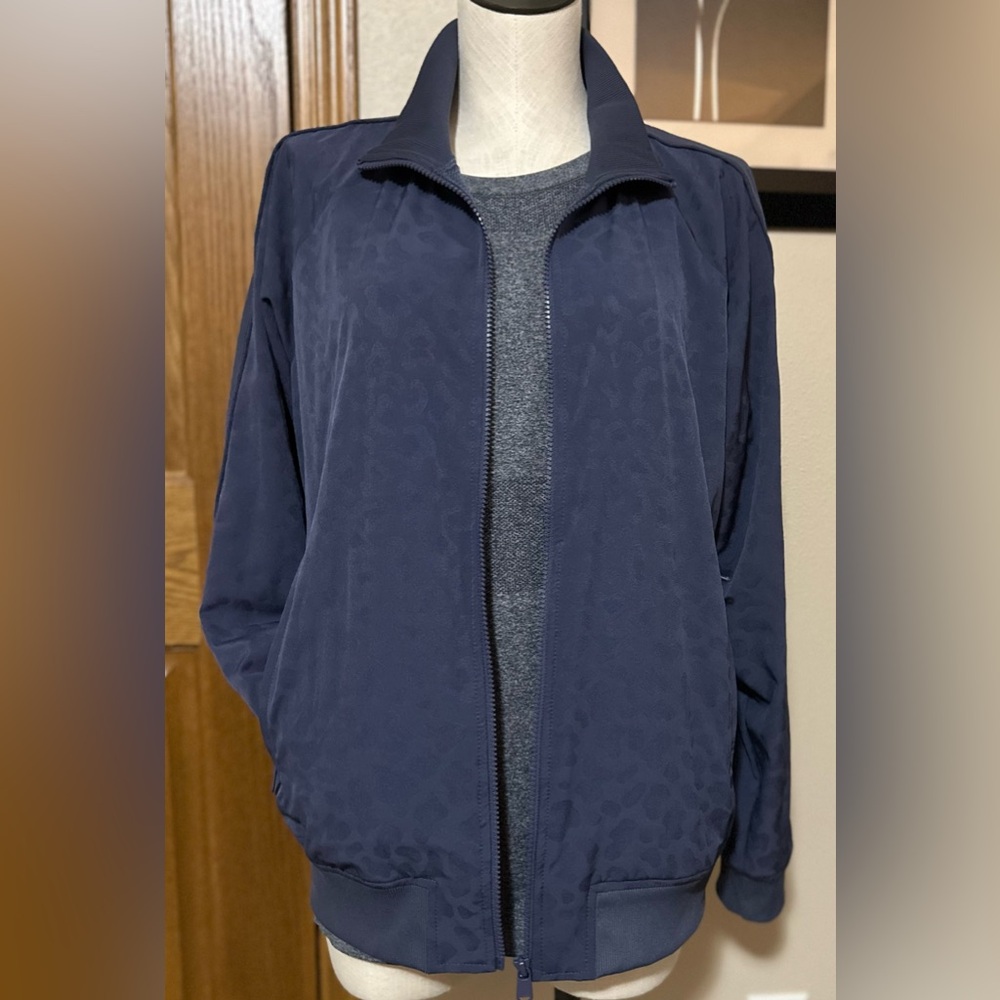 Athleta Navy Performance Jacket